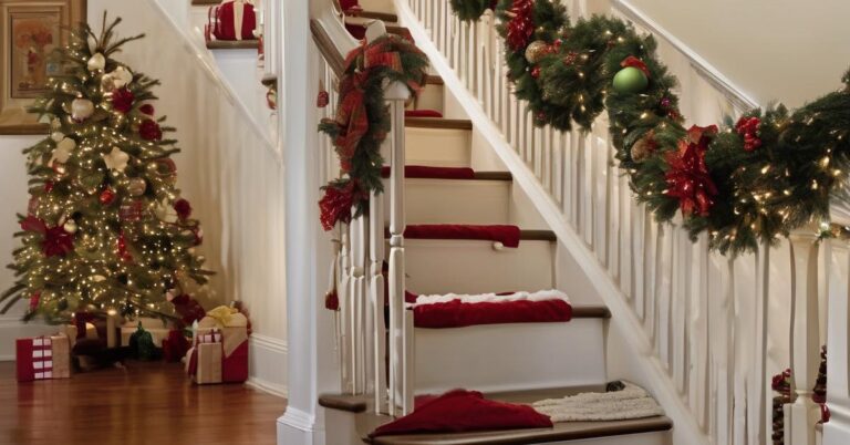 Jak udekorować schody na święta? Inspiracje i dekoracja schodów!