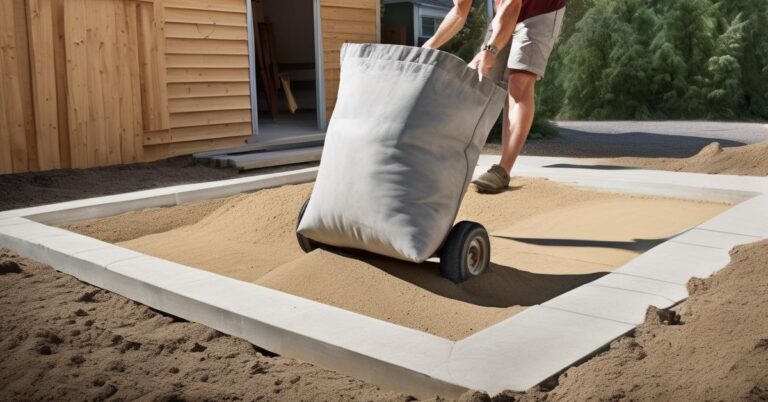 Gotowy beton w workach na fundament B25 - szybki betonowy słupek!