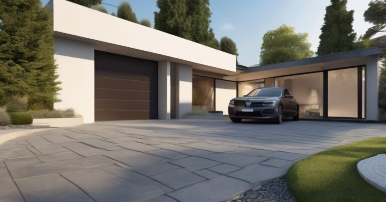 Wysoki podjazd do garażu: Zrobić funkcjonalny z kostki brukowej?