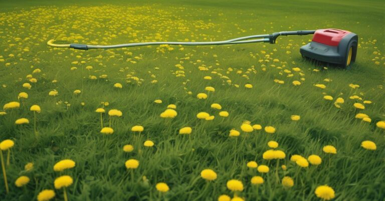 Chwastox Trio 390 SL: Dawkowanie na trawnik - zwalcza chwasty!