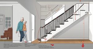 Wysokość poręczy od stopnia: Wymagania budowlane balustrady schodów.