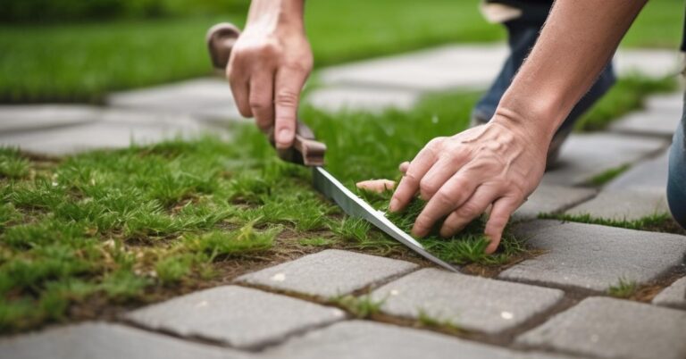 Jak pozbyć się trawy z bruku? Skuteczne sposoby na chwasty i mech!