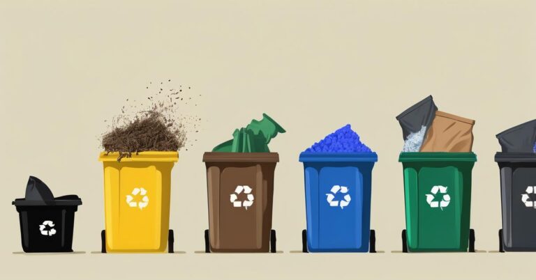 Kolory worków na śmieci: Segregacja śmieci i odpadów – jaki worek?