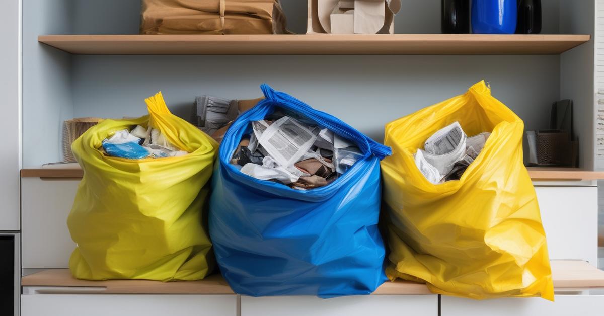 kolory worków na śmieci